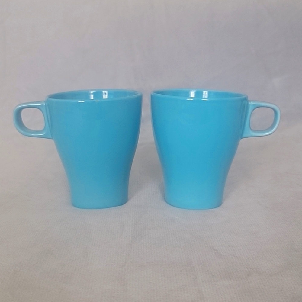 Tea Coffee Mug, Set of 2, Color Blue, Microwave Safe, Dishwasher Save